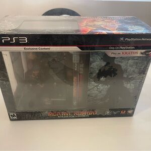 Brand New PlayStation 3 PS3 Mortal Kombat Kollector’s Edition WB Games SEALED